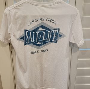 Salt Life Men's Small Tee - Excellent Condition